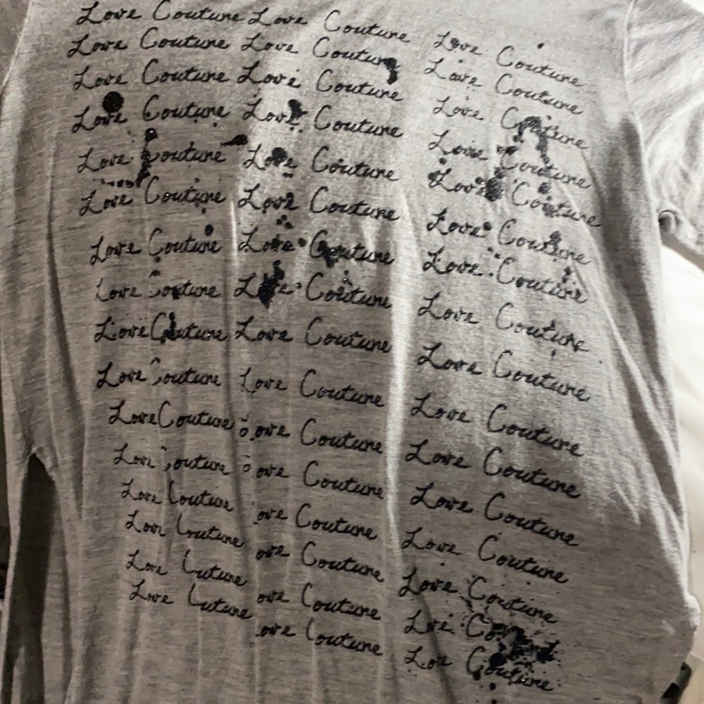 Gray Juicy Couture top, size small